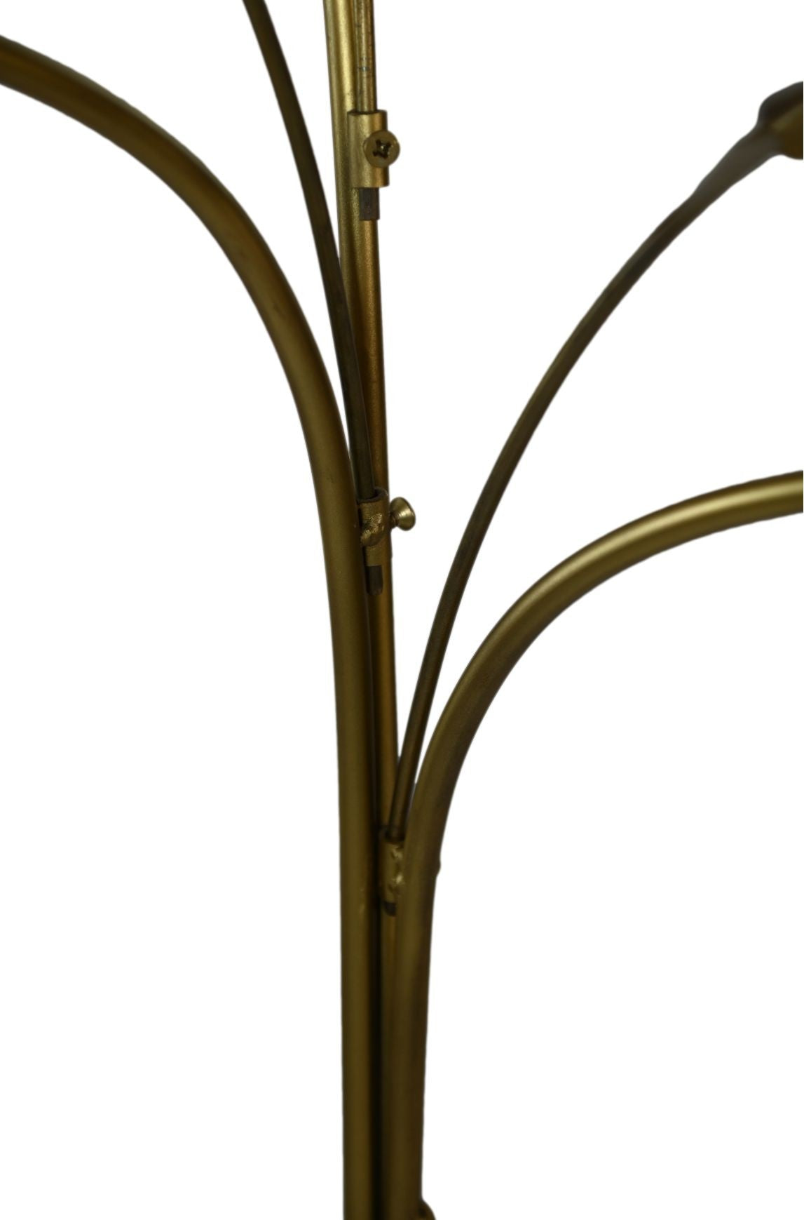 HSM Collection-Stehlampe Palmtree-60x75x150-Gold-Metall