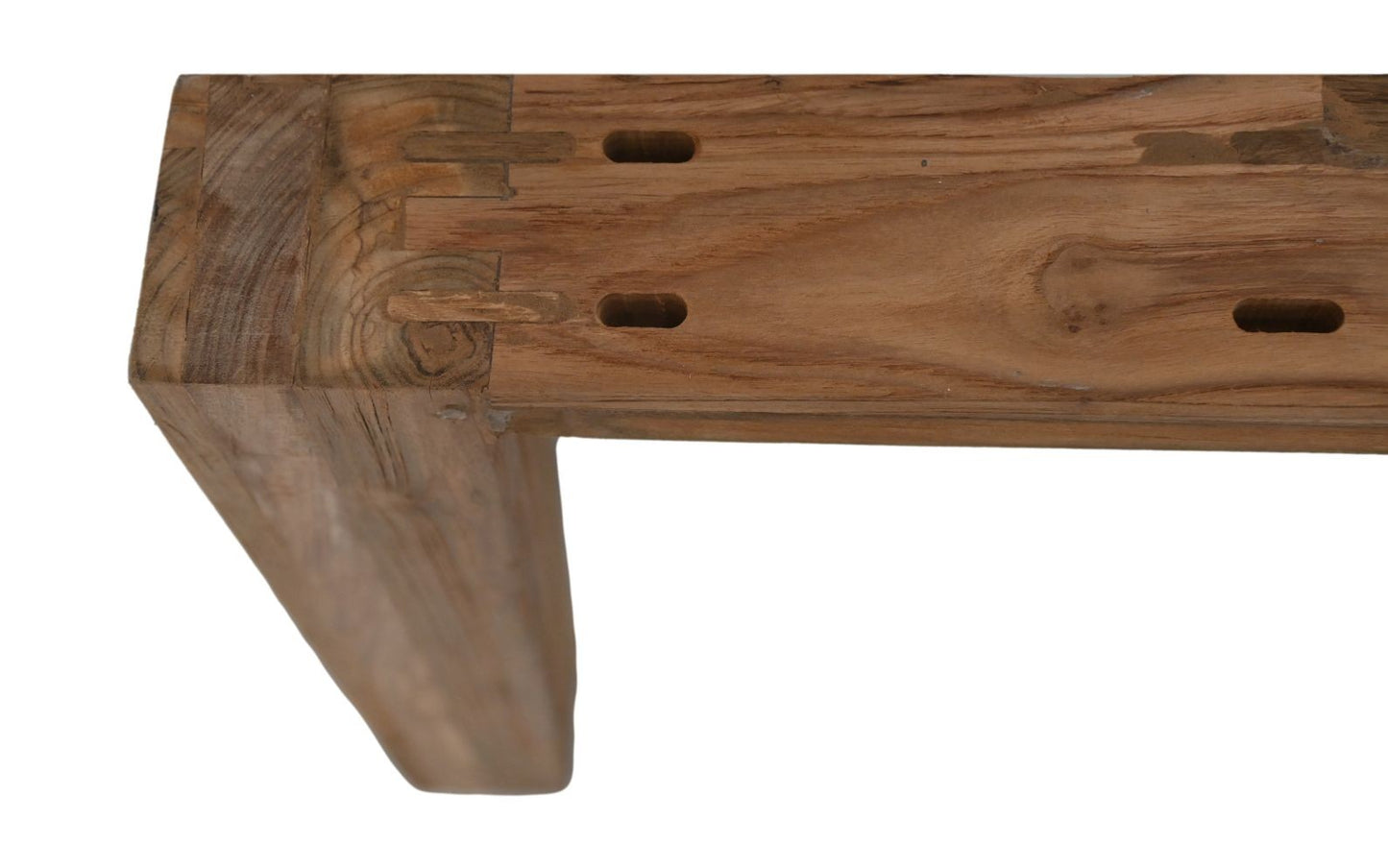 HSM Collection-Tafelpoot Outdoor S/2-93x75x23-Natur-Teak