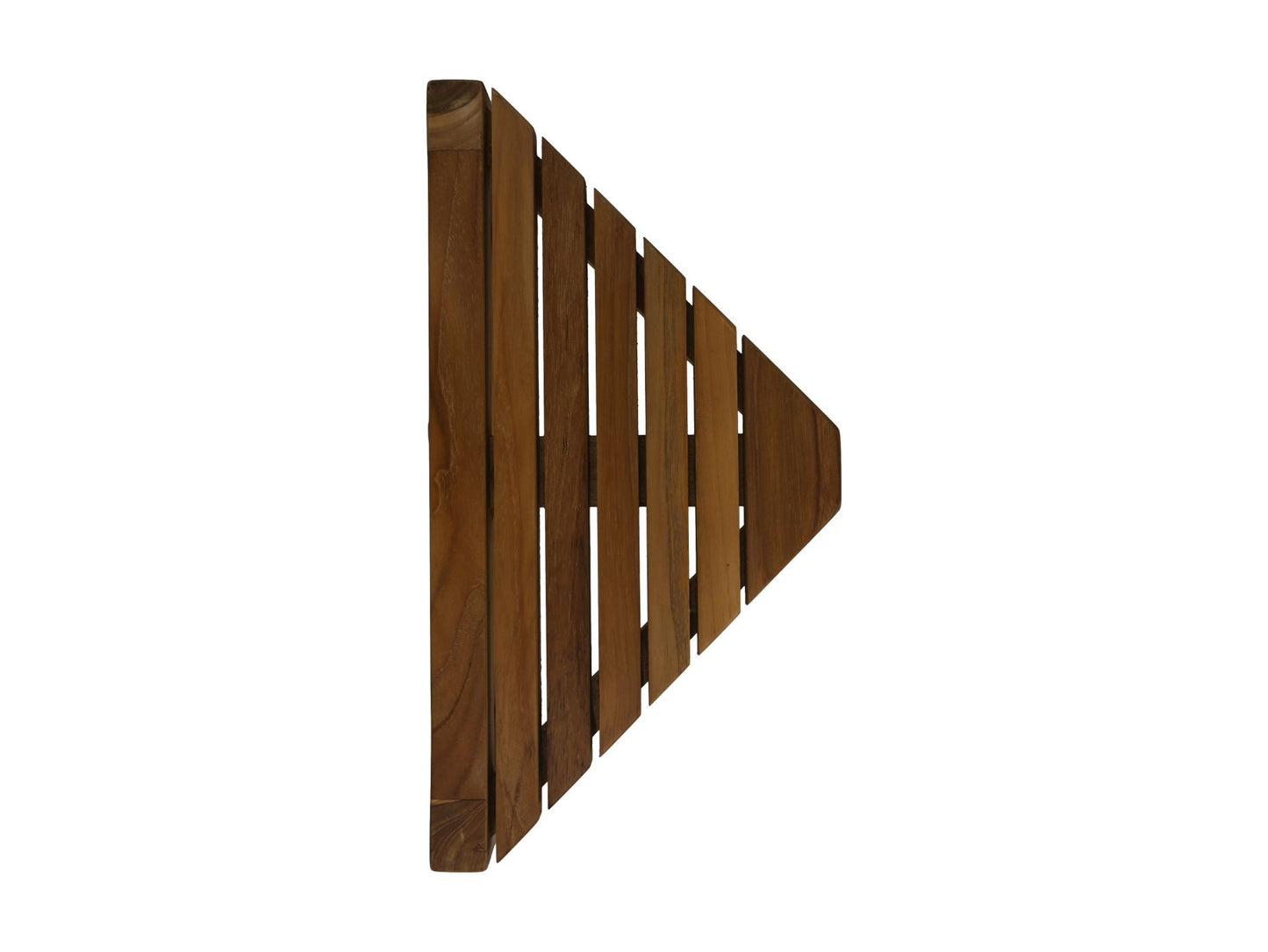 HSM Collection-Driehoekige Gartenbeistelltisch S/2-38x20x32-Natur-Teak
