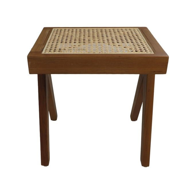HSM Collection-Krukje Accent-42x32x45-Natur-Rotan/Teak