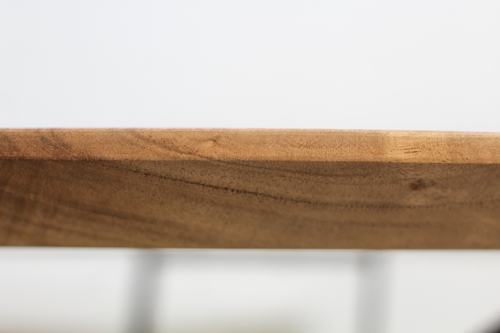 HSM Collection - Ovaler Tischplatte Zurich - 220x110x3,8 - Natur - Akazie