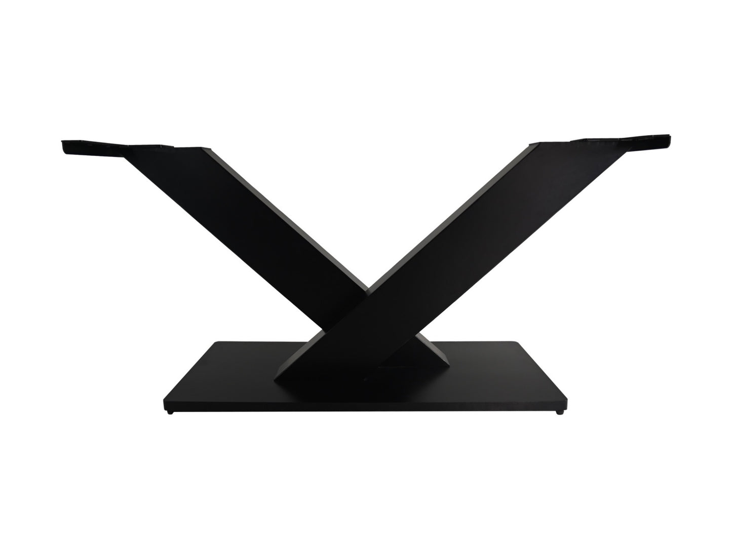 HSM Collection-Tafelgestell V-LEG-150x50x72-Schwarz-Metall