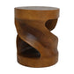 HSM Collection-Runde Beistelltisch-30x30x42-Braun-Munggur