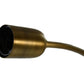 HSM Collection-Stehlampe Palmtree-60x75x150-Gold-Metall