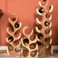 HSM Collection-Stand Weinregal Vins 8 Flaschen-27x20x72-Natur-Munggur