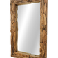HSM Kollektion-Rechteckiger Spiegel Root-240x7-9x140-Natur-Teak