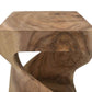 HSM Collection - Quadratischer Beistelltisch - 30x30x44 - Natur - Munggur