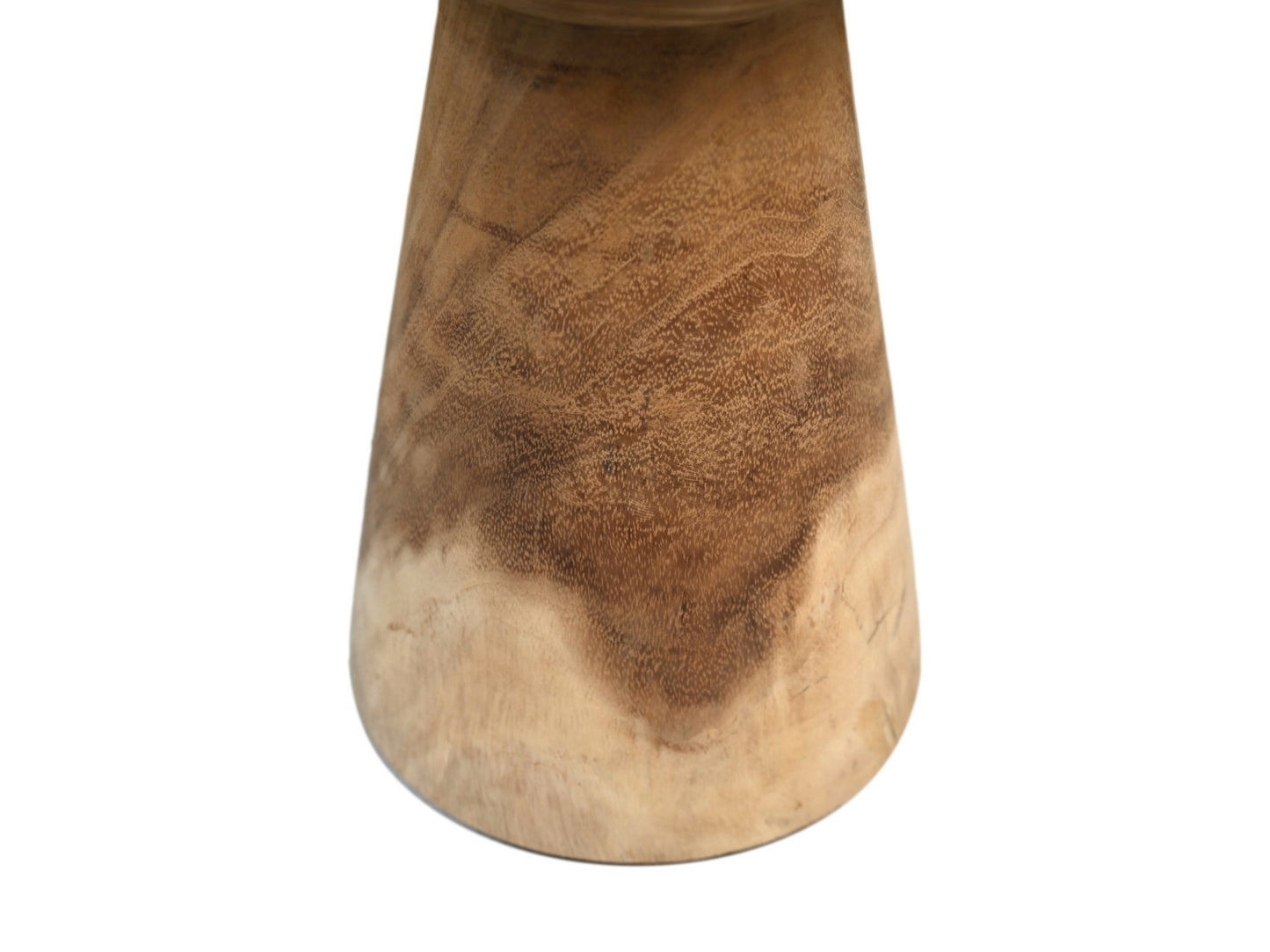 HSM Collection-Runde Hocker-30x30x43-Natur-Munggur