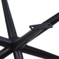 HSM Collection-Tischgestell Spider Oakland-100x80x72 (65x65mm)-Schwarz-Metall
