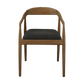 HSM Collection-Esszimmerstuhl Modena + Sitz-55x41x78-Natur/Anthrazit-Teak/Stoff
