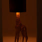 LAMPE GIRAFFE POLY GOLD