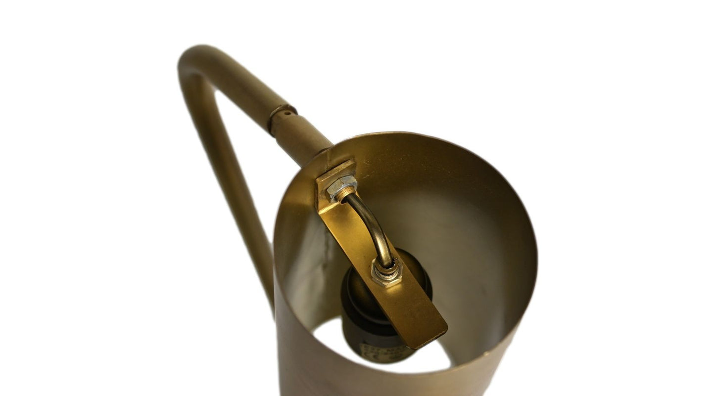 HSM Collection-Tischlampe-30x20x50-Gold/Schwarz-Metall