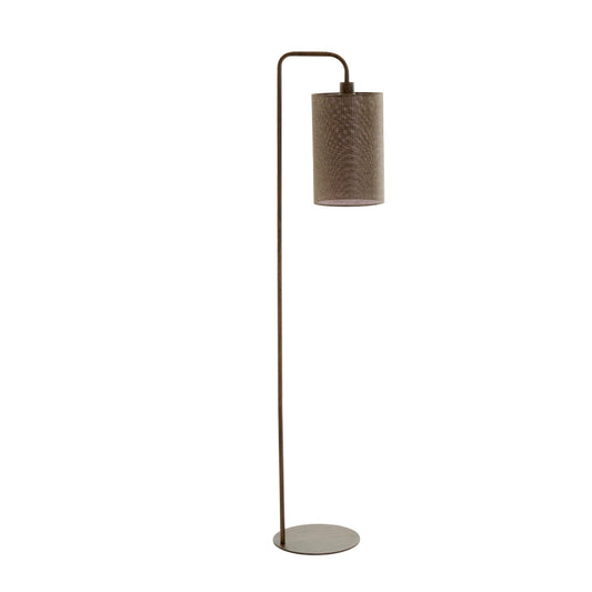 Stehlampe Donio - Braun - 33,5x28x155cm