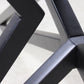 HSM Collection-Tischgestell Spider-80x80x72 (40x40mm)-Schwarz-Metall