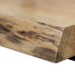 HSM Collection-Wandregal Levels Live Edge -32x22x32-Natur/Schwarz-Akazie/Metall