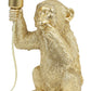 Tischlampe Affe - Gold - 19,5x20x34cm