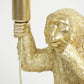 Tischlampe Affe - Gold - 19,5x20x34cm