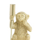 Tischlampe Affe - Gold - 13x12,5x23,5cm