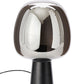 Tischlampe Maysony - Grau - Ø22cm