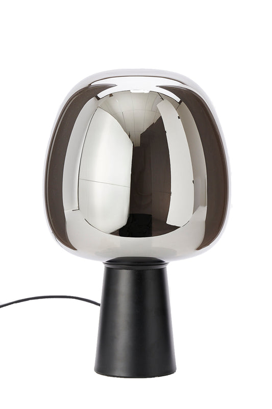 Tischlampe Maysony - Grau - Ø22cm