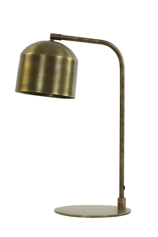 Schreibtischlampe Aleso - Antik Bronze - Ø20cm