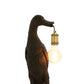 Tischlampe Duck - Schwarz - 23,5x23x48,5cm