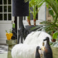 Tischlampe Duck - Schwarz - 23,5x23x48,5cm
