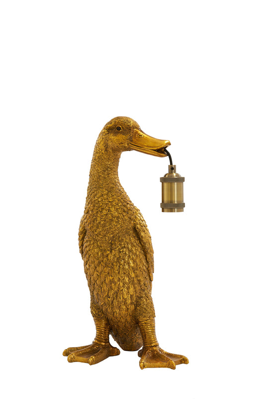 Tischlampe Duck - Bronze - 23,5x23x48,5cm