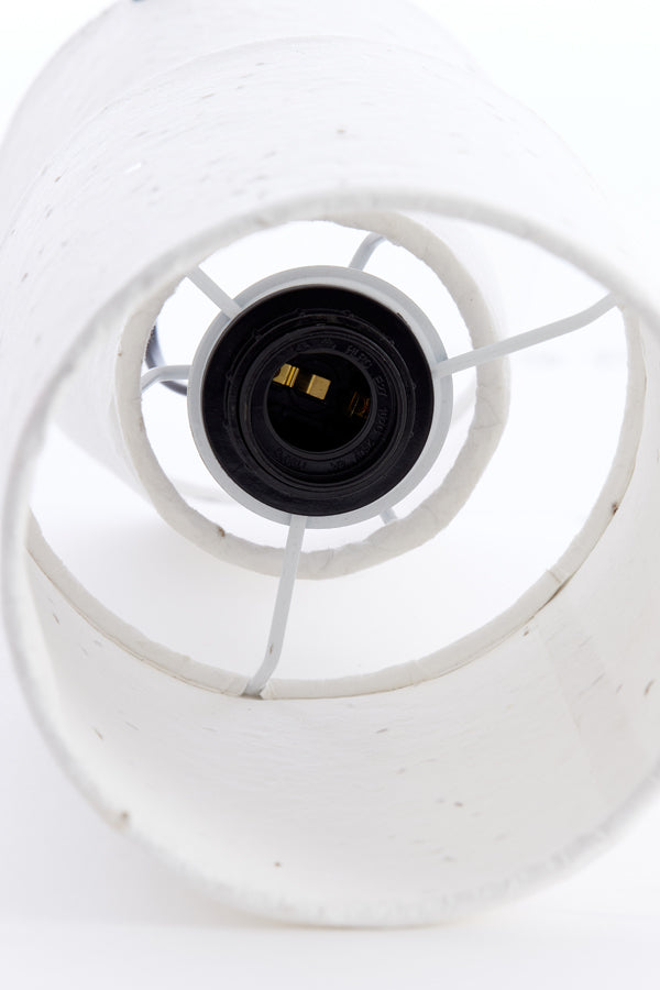 Tischlampe Raeni - Weiß - Ø16cm
