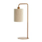 Tischlampe Donio - Natur/Creme - 26x20x59,5cm