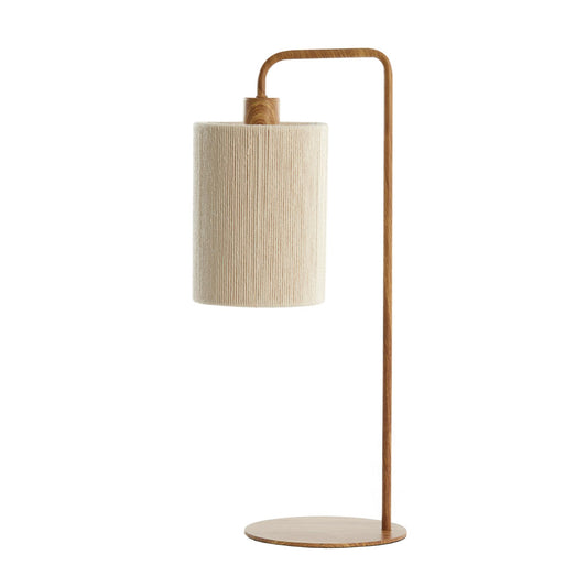 Tischlampe Donio - Natur/Creme - 26x20x59,5cm