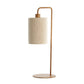 Tischlampe Donio - Natur/Creme - 26x20x59,5cm