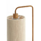 Tischlampe Donio - Natur/Creme - 26x20x59,5cm
