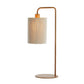 Tischlampe Donio - Natur/Creme - 26x20x59,5cm