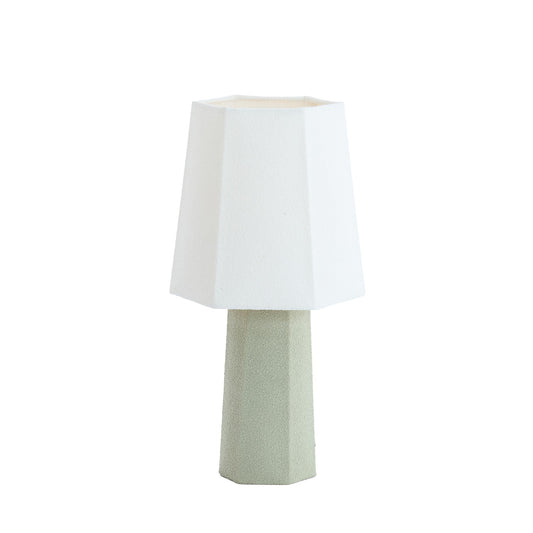 Tischlampe Musabo - Mintgrün - Ø25cm