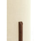 Tischlampe Litto - Dunkelbraun - Ø22cm
