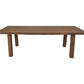 HSM Collection-Tafelpoot Outdoor S/2-93x75x23-Natur-Teak