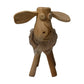 HSM Collection-Schaap Shawn Klein-32x14x32-Sortiert/Natur- Ziegenhaut/Teak