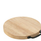 Schneidebrett rund /Holz/ Klein