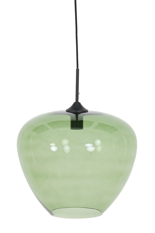 Pendelleuchte Mayson - Glas Grün - Ø40cm