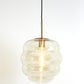 Pendelleuchte Misty - Rauchglas - 30x30x37cm