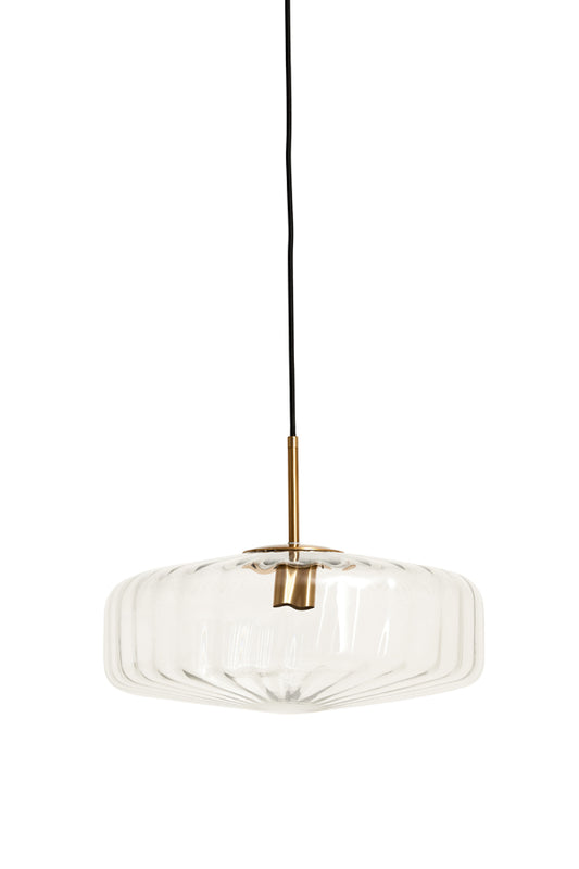 Hängelampe Pleat - Glas - Ø30cm
