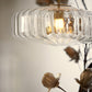 Hängelampe Pleat - Glas - Ø30cm