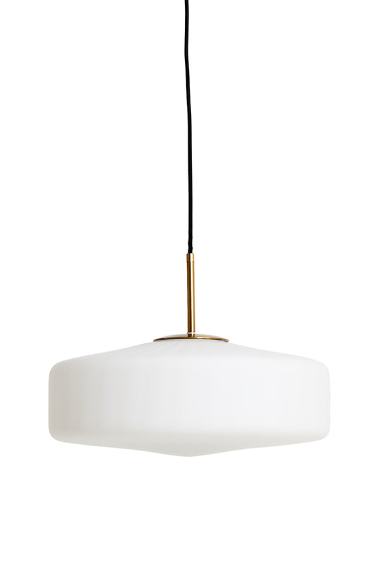 Hängelampe Pleat - Weiß - Ø40cm