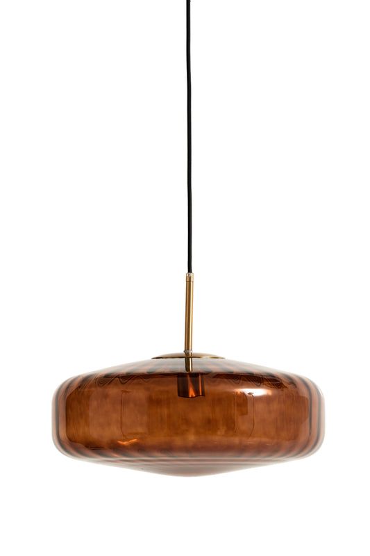 Hängelampe Pleat - Antik Braun - Ø40cm