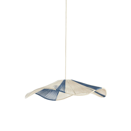 Pendelleuchte Rafa - Hellblau - Ø70cm