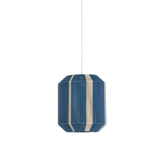 Pendelleuchte Kozana - Dunkelblau - Ø36cm