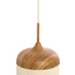 Pendelleuchte Dania - Natur/Creme - Ø22cm