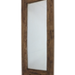 HSM Kollektion-Rechteckiger Spiegel Rustikal-140x3x80-Natur-Teak