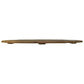 HSM Collection - Ovaler Gartentischplatte - 180x100x3,5 - Natur - Teak
